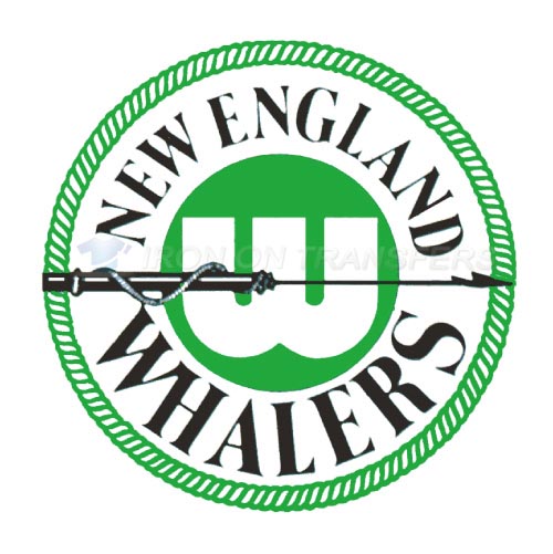 New England Whalers Iron-on Stickers (Heat Transfers)NO.7122